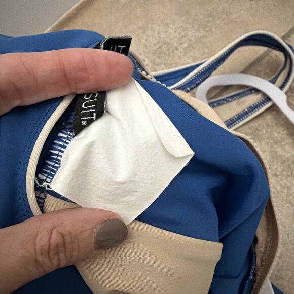 MiracleSuit Horizon One-Piece Swimsuit Blue Slimming Tummy Control *missing size - Picture 6 of 9